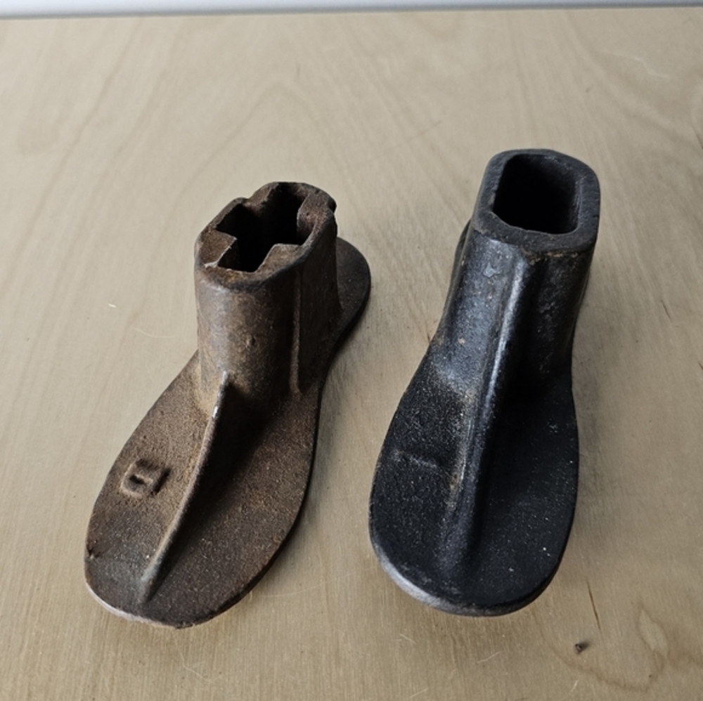 Antique Cast Iron Childs Shoe Forms
